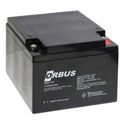 Orbus orb12-26 12v 26 ah kuru akü (176 x 166 x 125mm) (8kg)