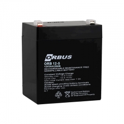 Orbus orb12-5 12 volt - 5 amper kuru akü (90 x 70 x 101 mm)