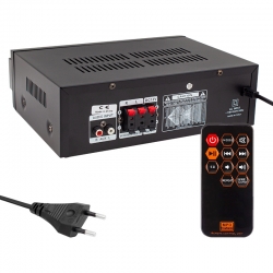 Osawa hd-510 2x50 watt 220v/12v giriş usb-sd -bt-uk trafosuz 2 mik girişli stereo anfi