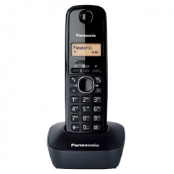 Panasonic kx-tg1611 dect siyah telsiz telefon