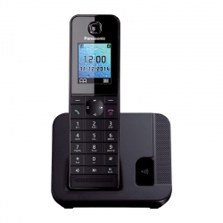 Panasonic kx-tgh210 dect siyah telsiz telefon