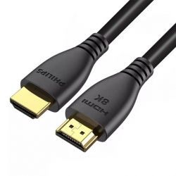 Philips 5 Metre 8K-60HZ 4K-120HZ V2.1 HDMI Görüntü Kablosu (SWV7791/93-T-5.0)