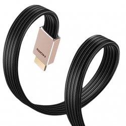 Philips SWV8100A/93 4K 60 Hz V2.1 Yassı 1 Metre HDMI Görüntü Kablosu