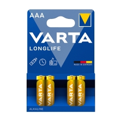 Pil aaa ince kalem alkalin (4 adet) varta