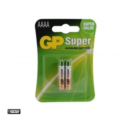Pil aaaa ince alkalin (2 adet) gp 25a-2mpt2