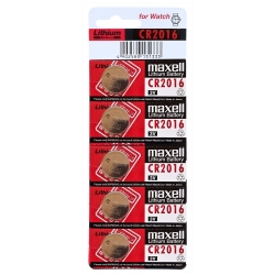 Pil düğme 2016 3v (beşli paket) maxell