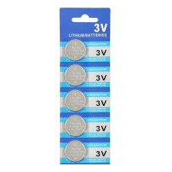 Pil düğme 2450 3v (beşli paket) beston