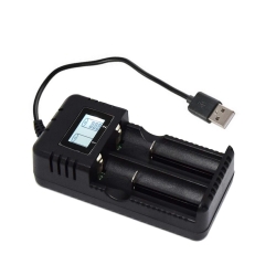 Pil şarj aleti ikili usb ekranli 1200mah 18650/26650/16340/14500/aa/aaa narita hd-8991b