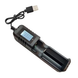 Pil şarj aleti tekli usb ekranli 600mah 18650/26650/16340/14500/aa/aaa narita hd-8990b