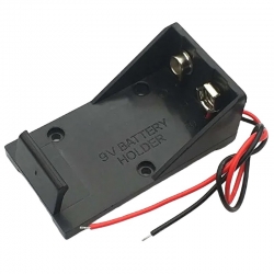 Pil yuvasi 9 volt pil için jacksiz (ic-232c)