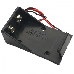 Pil yuvasi 9 volt pil için jacksiz (ic-232c)