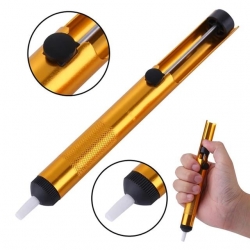 Powermaster ZD-192 Yüksek Emişli Lehim Temizleme Pompası Alüminyum Metal (192Mm)