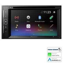 Pioneer avh-a240bt android double teyp 6.2 inç 4x50 watt cd dvd carplay