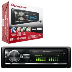 Pioneer deh-x9600bt oto teyp 4x50 watt bluetooth mobil aplikasyon cd usb fm aux