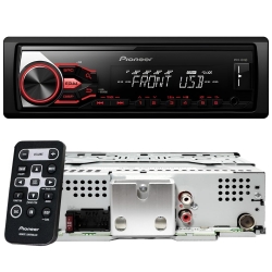 Pioneer mvh-181ub oto teyp 4x50 watt usb fm aux mobil aplikasyon