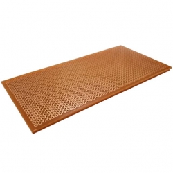 Plaket Delikli Bakır 80X150 Mm