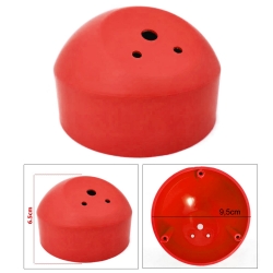 Polaxtor tweeter dome kabin yuvası 10cm tabansız kırmızı 2 adet