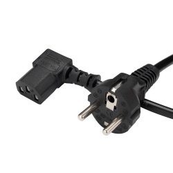 Power kablo c13 1.5mt siyah l tip s-link sl-pl270