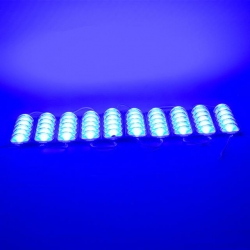 Powermaster 12 Volt 4 Watt Mavi 3030 10 X 53.8 Mm IP65 260 – 280 Lümen 180 Derece Modül Led