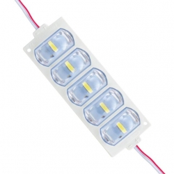 Powermaster 12 Volt 4 Watt Soğuk Beyaz 3030 10 X 53.8 Mm IP65 260 – 280 Lümen 180 Derece Modül Led
