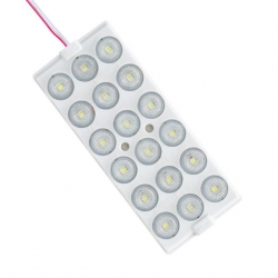 Powermaster 12 Volt 6 Watt Soğuk Beyaz 18 Ledli 2'Li Paket Yanıp Sönen Modül Led
