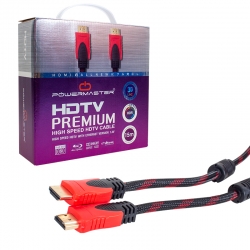Powermaster 1.4v 3d 15 metre örgülü kutulu hdmi kablo