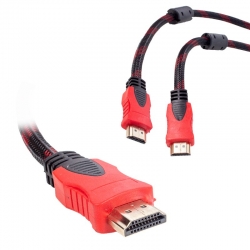 Powermaster 1.4v örgülü 3 metre kutlu hdmi kablo