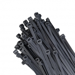 Powermaster 20 cm 3.6 mm siyah kablo baği (100lü paket)
