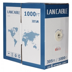 Powermaster 23 awg 0.57mm  1gbps utp cu %100 bakir 305 metre cat6 kablo