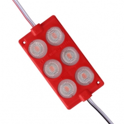 Powermaster 24 Volt 3 Watt Kırmızı 3030 Cob Modül Led 75*40