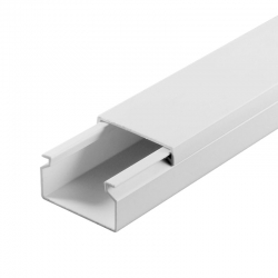Powermaster 25x16 yapişkan bantli pvc kablo kanali - 1 boy 2 metre (paketi:75 boy:150 metre)