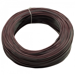 Powermaster 2x0.50 siyah kodlu 100 metre bakir hoparlör kablosu