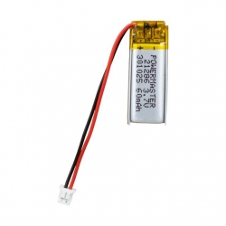 Powermaster 301025 3.7 Volt 60 Mah Lityum Polimer Pil