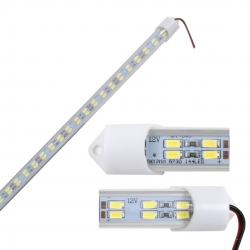 Powermaster 4014 144 led 2 sira x72 şeffaf kapak yüksek lümen beyaz led bar