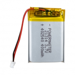Powermaster 402530 3.7 volt 320 mah lityum polimer pil