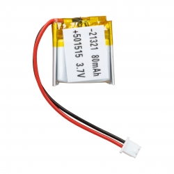 Powermaster 501515 3.7 volt 80 mah lityum polimer pil