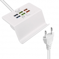 Powermaster 6 usbli 3.1 amper şarj standi