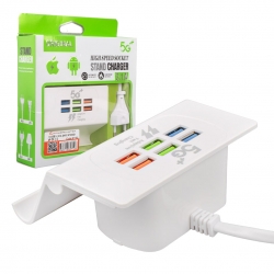 Powermaster 6 usbli 3.1 amper şarj standi