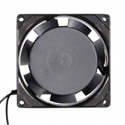 Powermaster 80x80x38 mm 8x8 220 volt metal kasa fan