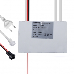 Powermaster akilli banyo aynasi modülü şerit led ve buğu önleyici destekli sicaklik göstergeli ltzn-03