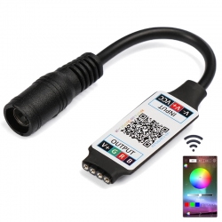 Powermaster bluetooth dc 5 volt - 24 volt - 6 amper rgb led kontrol cihazi
