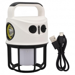 Powermaster ch-22025 çift işikli kamp lambasi el feneri powerbank özellikli (gün işiği - beyaz)