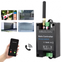 Powermaster G202 3G/4G GSM Kapı Kepenk Kontrol Cihazı Rölesi Uzaktan Telefon/SMS