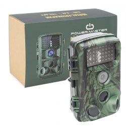 Powermaster hahi hh-632v2 16mp 1080p 42 led 120 derece pir sensörlü fotokapan kamuflaj kamera