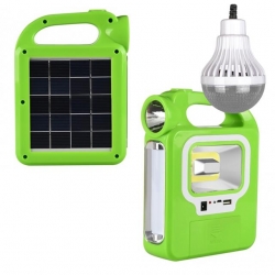 Powermaster HB-6399B Solar Tamirci Balıkçı Çalışma Lambası Uzatma Ampul Dahil (Powerbank Özellikli)