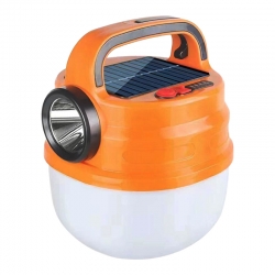 Powermaster hb-v70 çift işikli  6 modlu (el feneri+5  kademe) 50 watt şarj edilebilir kamp feneri