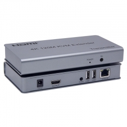 Powermaster pm-22509 4k 120 metre hdmi kvm extender