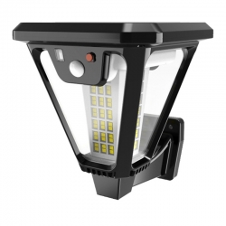 Powermaster hs-v83 solar sensörlü 100 smd ledli 3 modlu bahçe ve duvar lambasi