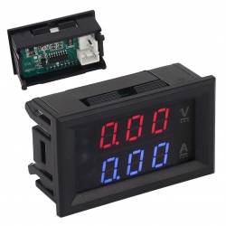 Powermaster ic278b dijital volt-ampermetre dc 0-100v 0-10a