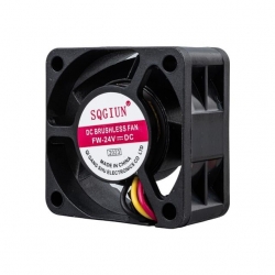 Powermaster IC-216 3P Kablolu 40X40X20 Mm 24 Volt Fırçasız DC Kasa Fanı